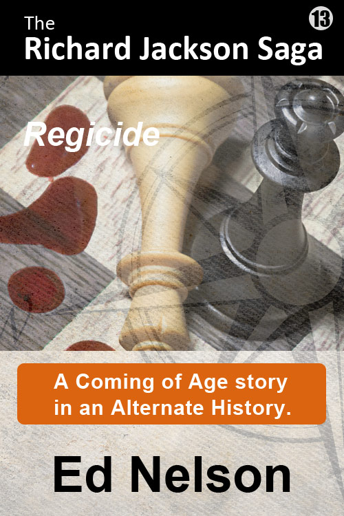 Book cover for The Richard Jackson Saga - Regicide